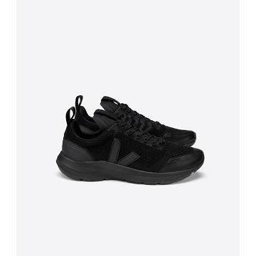 Men's Veja PERFORMANCE RUNNER V-KNIT RICK OWENS Shoes Black | ZA 259FDN